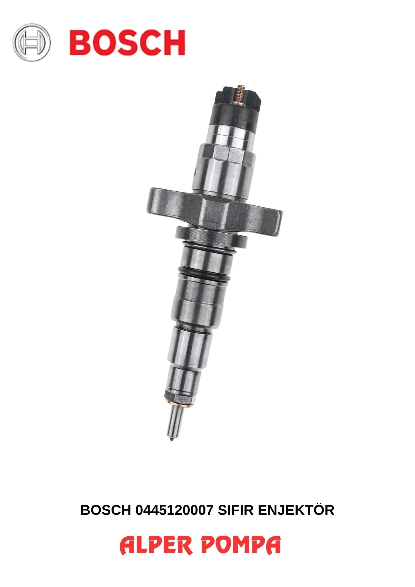 BOSCH 0445120007 ENJEKTÖR 0986435508 DAF-IVECO-EURO CARGO 5.9L-3.9L NEF 6,7L